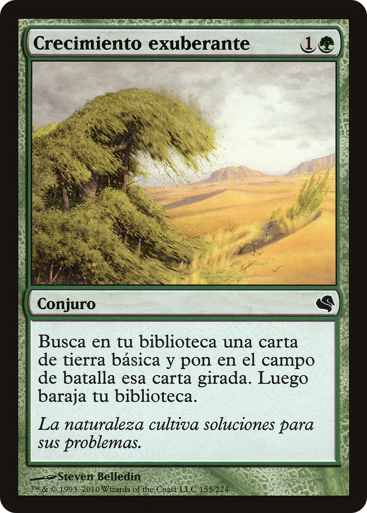 Rampant Growth (Spanish) - "Crecimiento exuberante" (PS11-155) - Salvat 2011