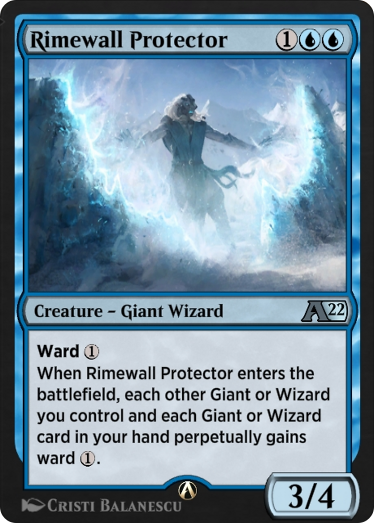 Rimewall Protector (Y22-021) - Alchemy: Innistrad