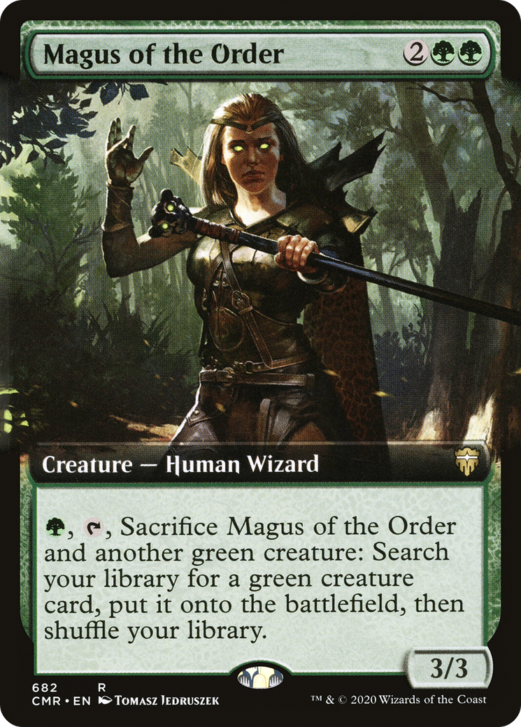 Magus of the Order (Extended Art) (CMR-682) - Commander Legends: (Extended Art)