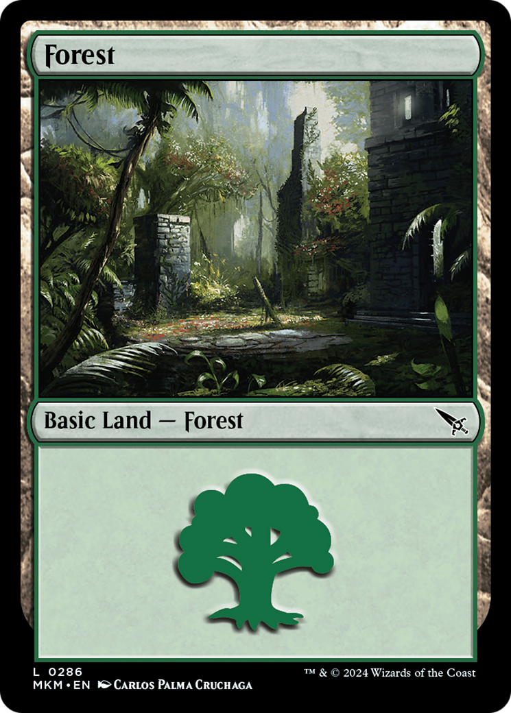 Forest (0286) (MKM-286) - Murders at Karlov Manor Foil