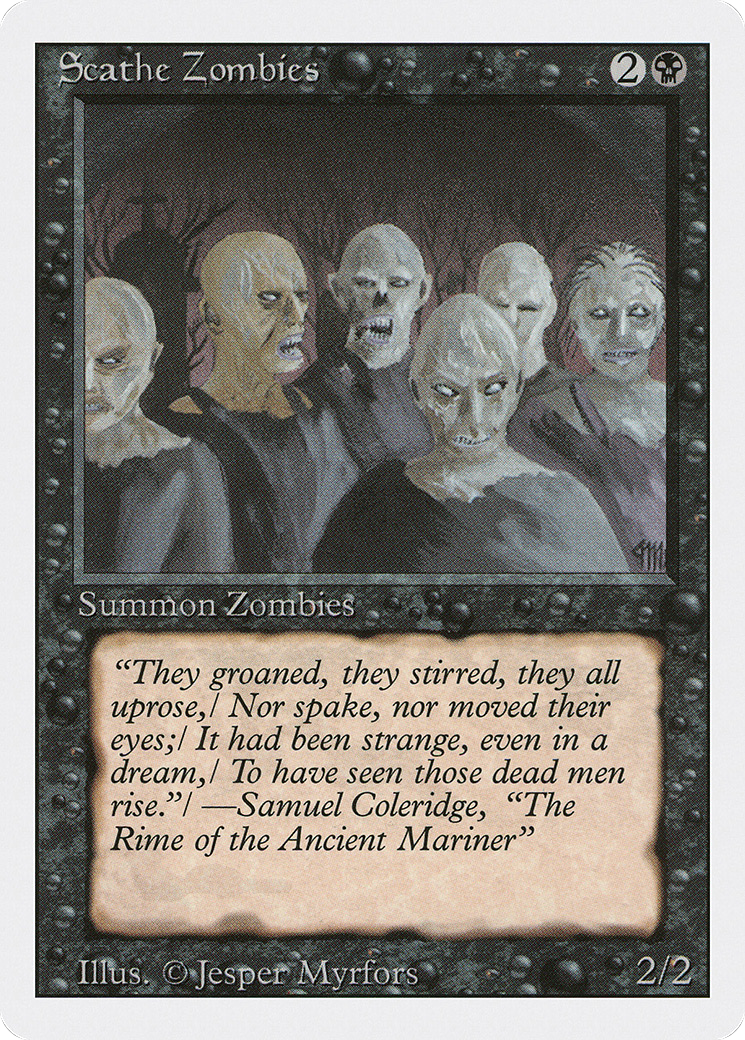 Scathe Zombies (3ED-) - Revised Edition