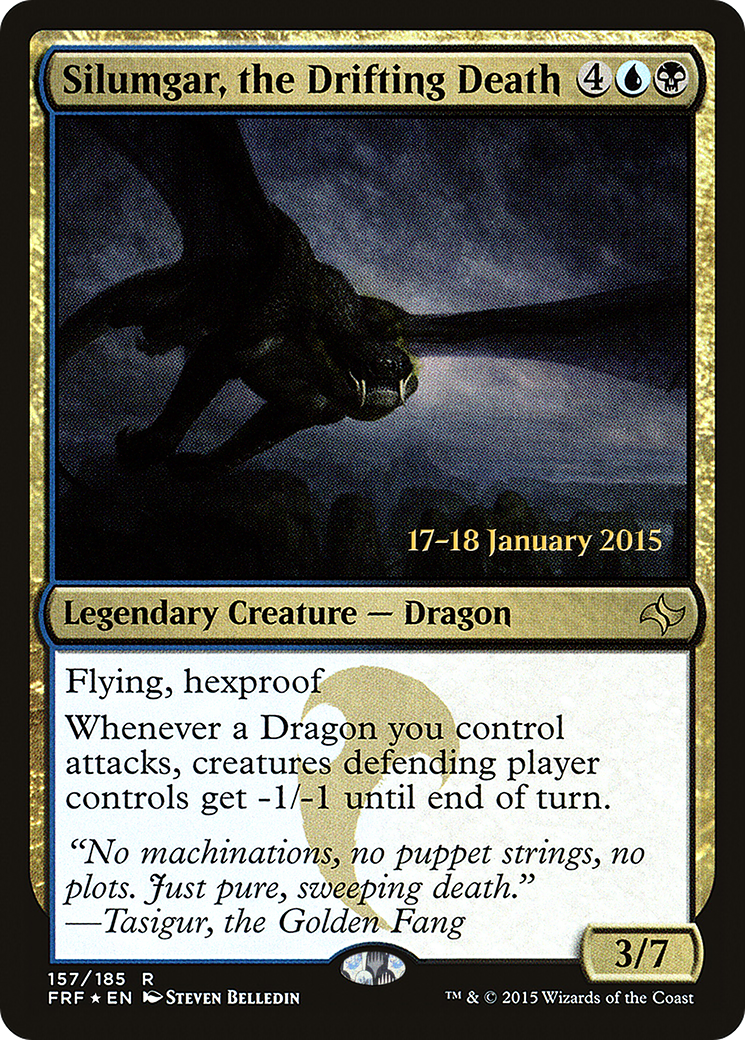 Silumgar, the Drifting Death (PRE-157) - Fate Reforged Promos Foil