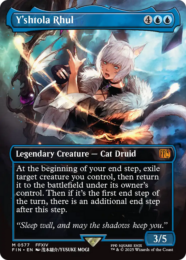 Y'shtola Rhul (Borderless) (FIN-577) - FINAL FANTASY (Borderless) Foil