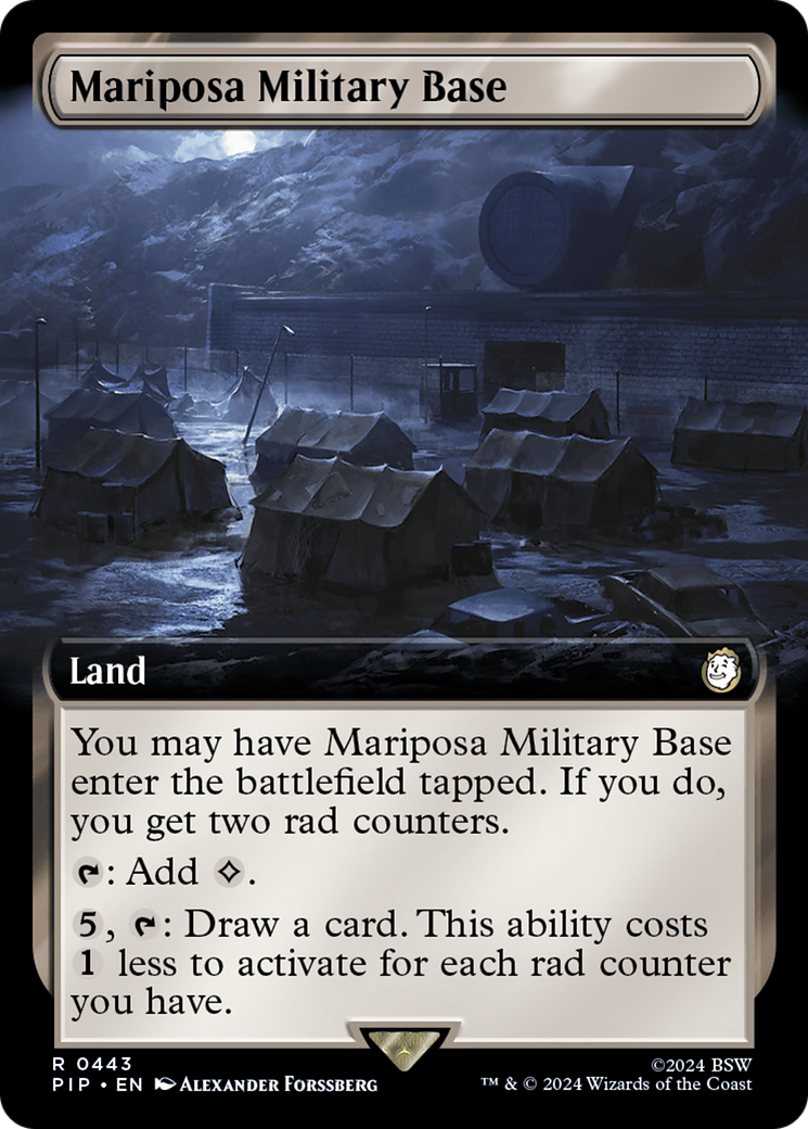 Mariposa Military Base (Extended Art) (PIP-443) - Fallout: (Extended Art)