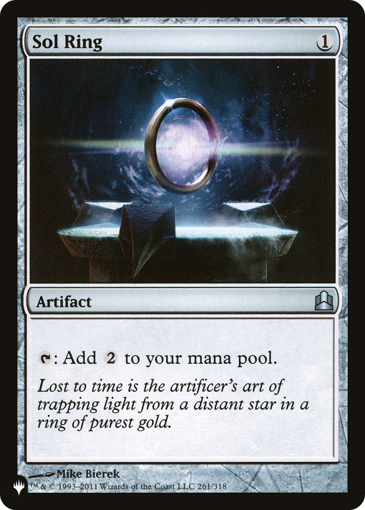Sol Ring (CMD) (LIST-261) - The List
