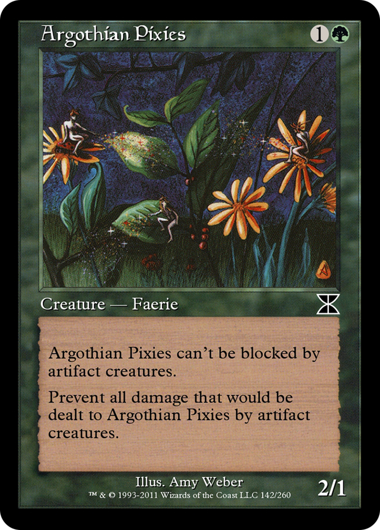 Argothian Pixies (ME4-142) - Masters Edition IV Foil