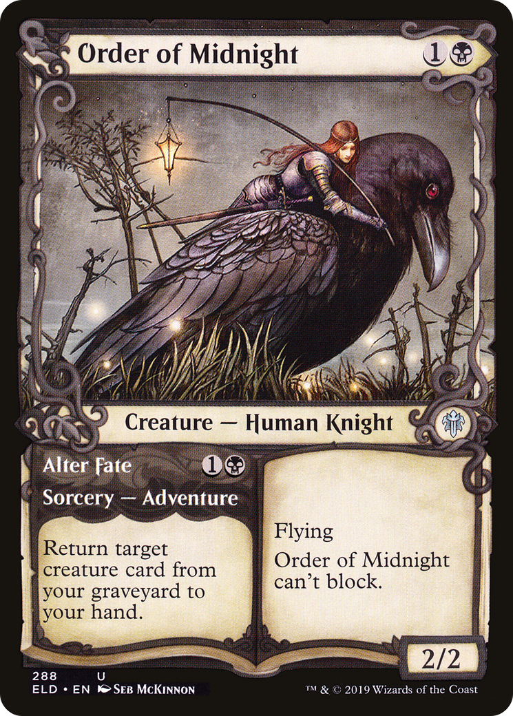 Order of Midnight (Showcase) (ELD-288) - Throne of Eldraine: (Showcase)