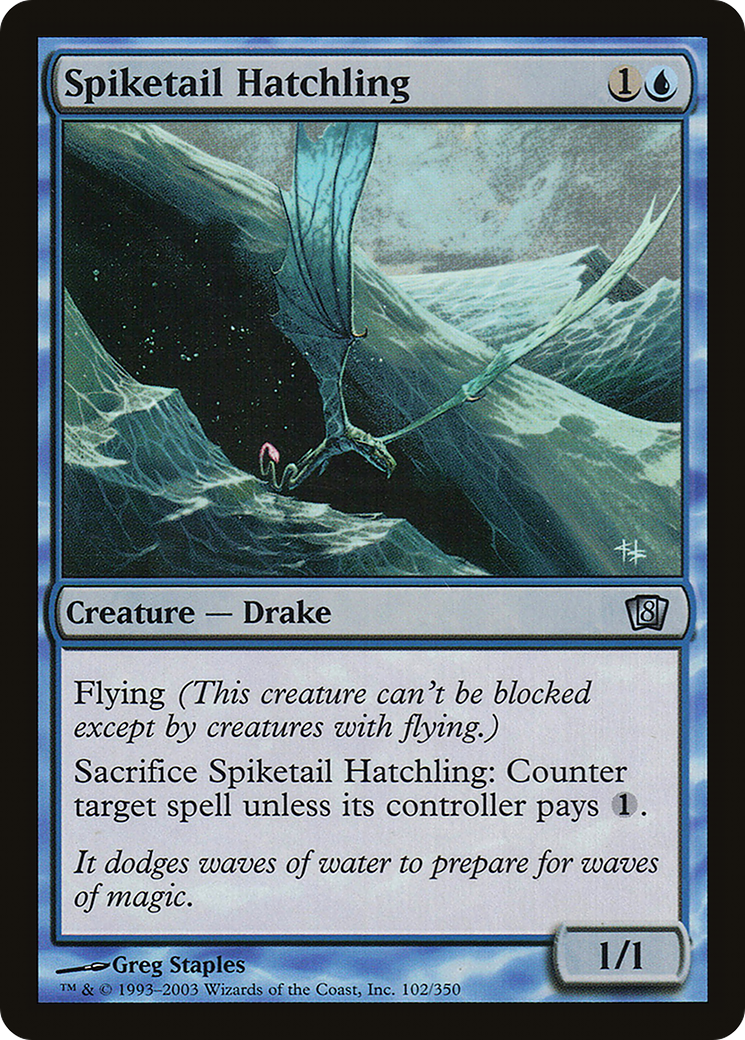 Spiketail Hatchling (8ED-102) - 8th Edition