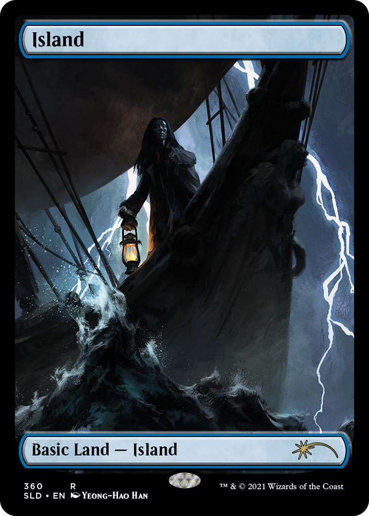 Island (The Dracula Lands) (SLD-360) - Secret Lair Drop