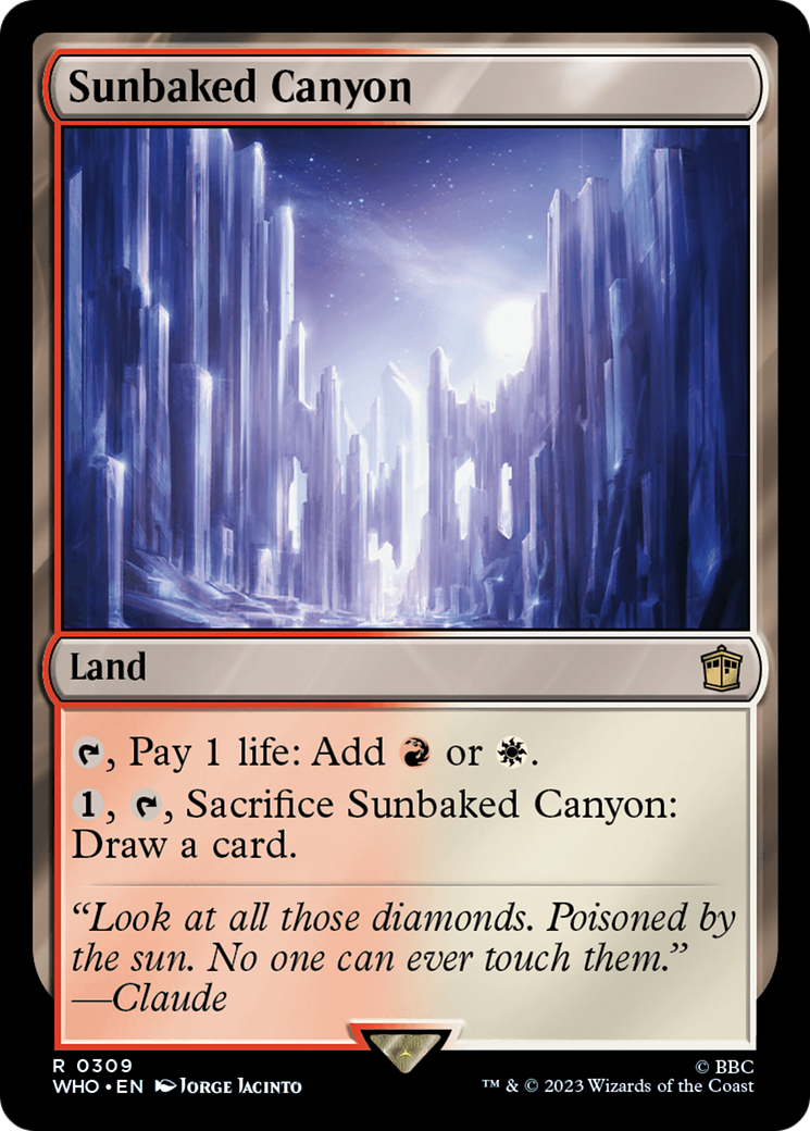 Sunbaked Canyon (WHO-309) - Doctor Who