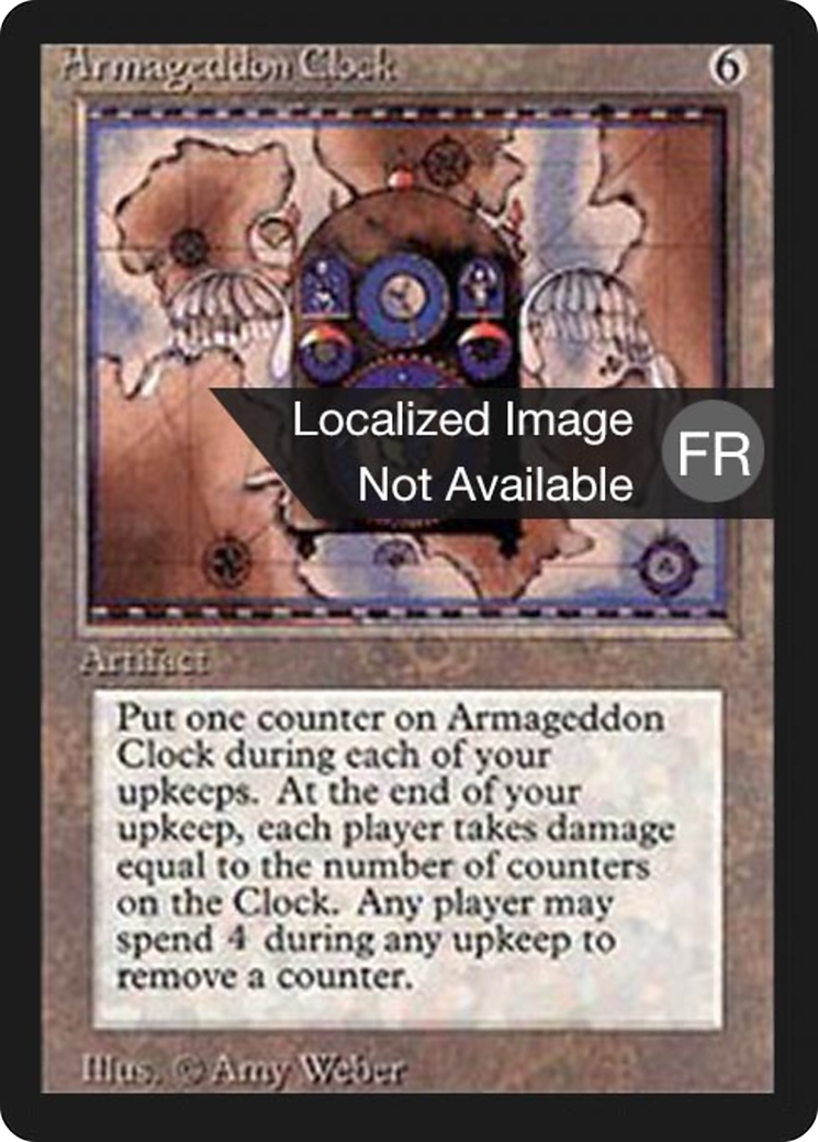 Armageddon Clock (FBB-) - Foreign Black Border