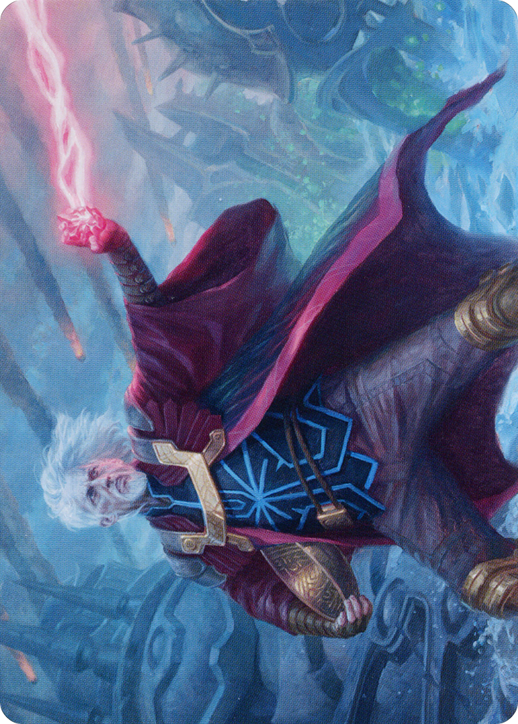 Urza, Lord Protector // Urza, Lord Protector (ABRO-041) - The Brothers' War Art Series (Borderless) Foil