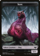 Slug (TVOW-006) // Blood (TVOW-017) - Innistrad: Crimson Vow Double Sided Token Foil