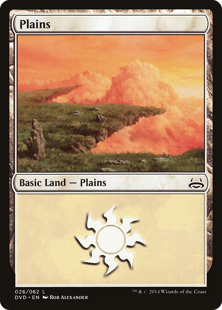 Plains (26) (Divine vs. Demonic) (DD3-026) - Duel Decks Anthology: Divine vs. Demonic
