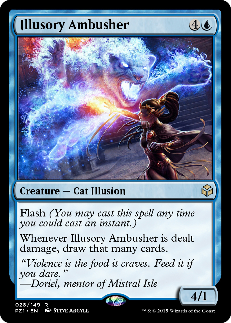 Illusory Ambusher (PZ1-028) - Legendary Cube Prize Pack