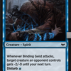 A-Binding Geist // A-Spectral Binding (VOW-A-48) - Innistrad: Crimson Vow: (Double Faced Transform)