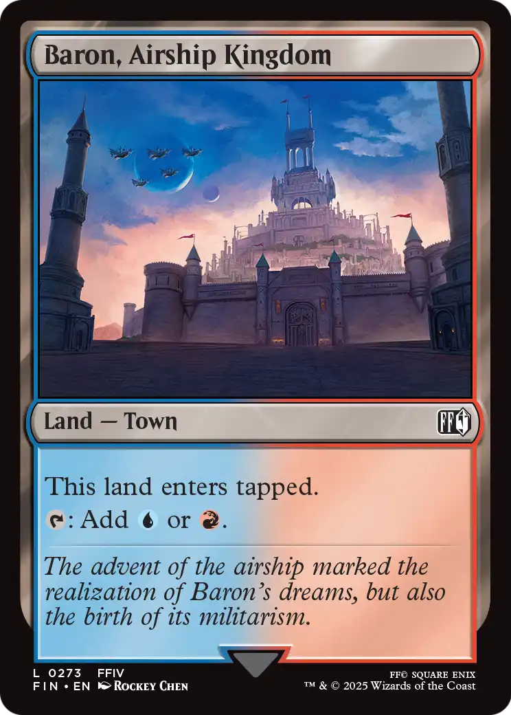 Baron, Airship Kingdom (FIN-273) - FINAL FANTASY Foil