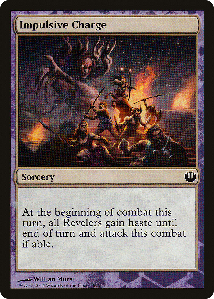 Impulsive Charge (HERO-) - Defeat a God