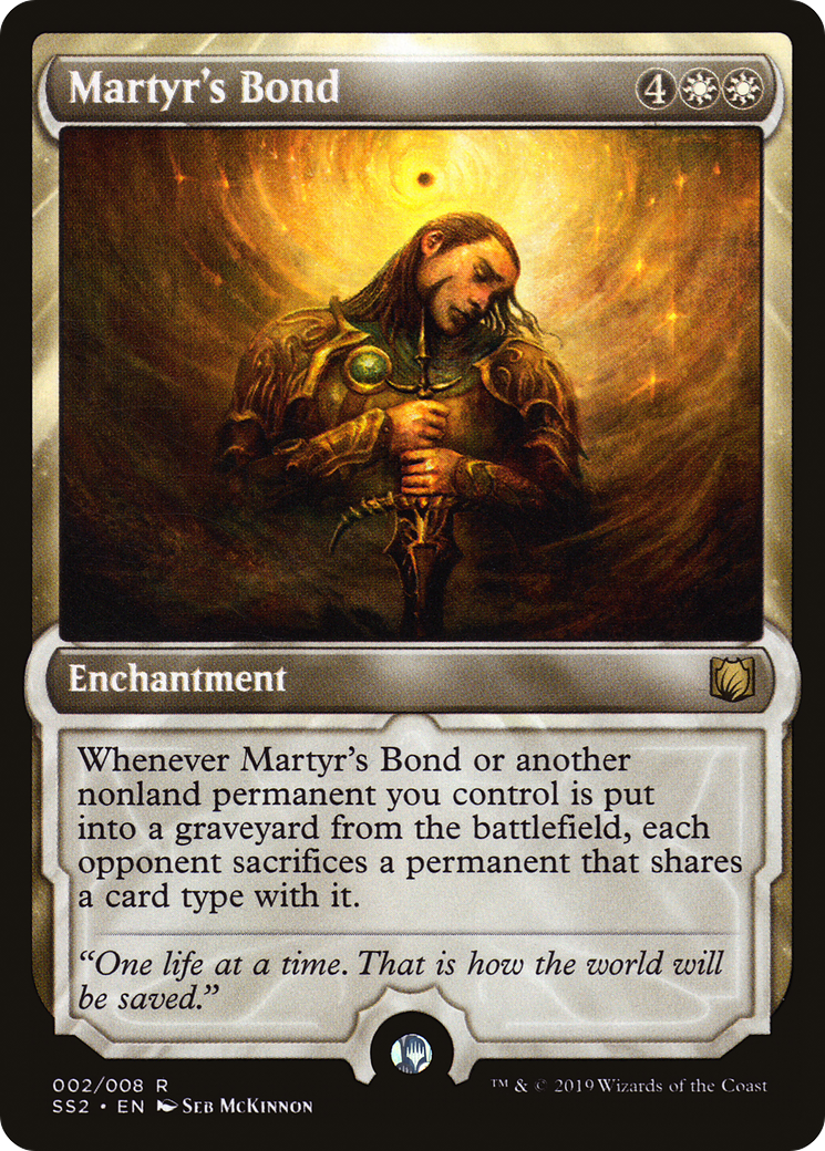 Martyr's Bond (SS2-002) - Signature Spellbook: Gideon Foil