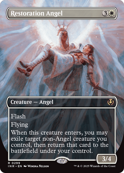 Restoration Angel (Borderless) (INR-299) - Innistrad Remastered (Borderless)