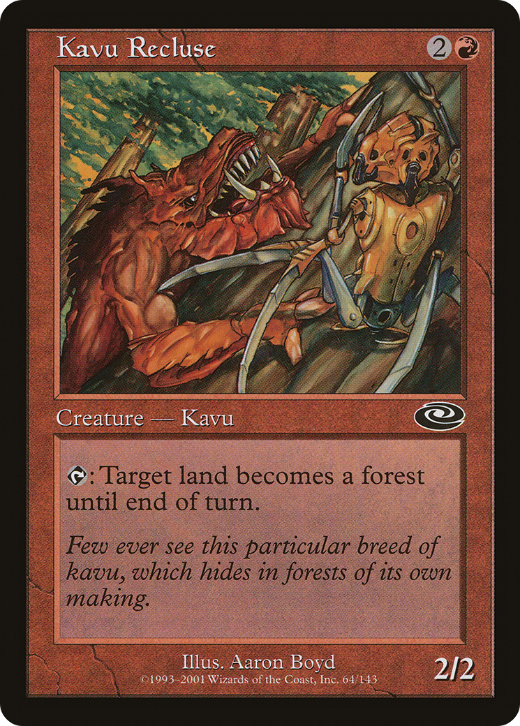 Kavu Recluse (PLS-064) - Planeshift Foil