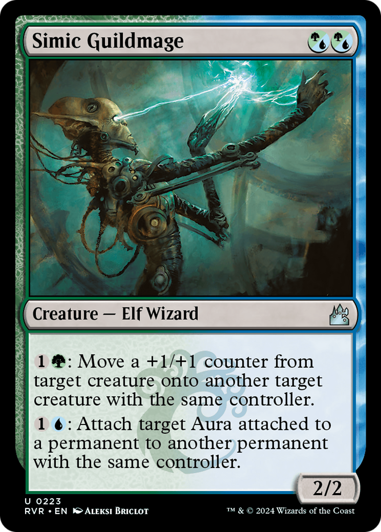 Simic Guildmage (RVR-223) - Ravnica Remastered