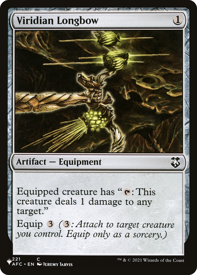 Viridian Longbow (LIST-221/062) - The List