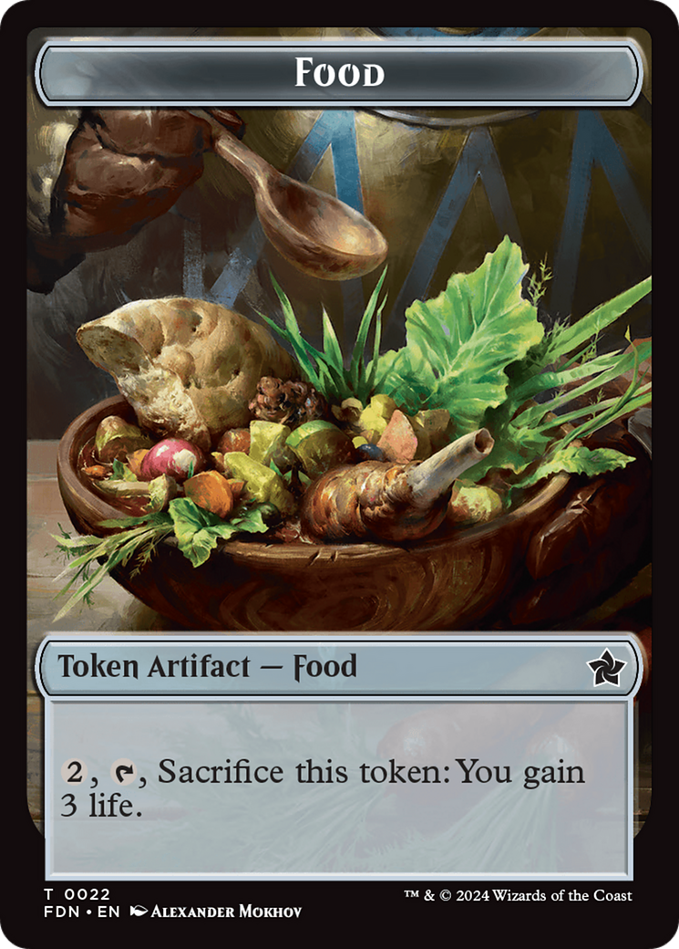 Food (TFDN-022) - Foundations Tokens Foil