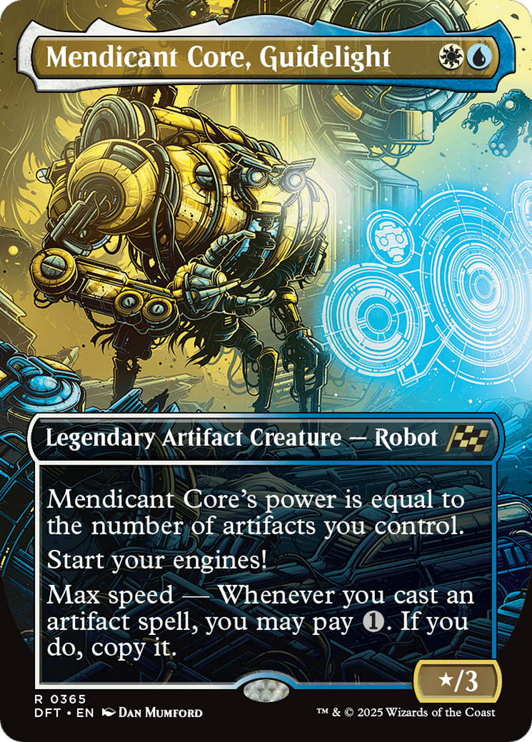 Mendicant Core, Guidelight (Borderless) (DFT-365) - Aetherdrift (Borderless)