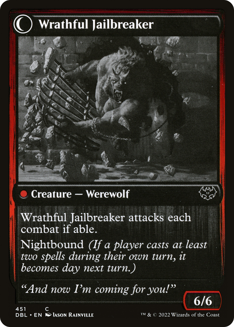 Weary Prisoner (DBL-451) - Innistrad: Double Feature: (Double Faced Transform)
