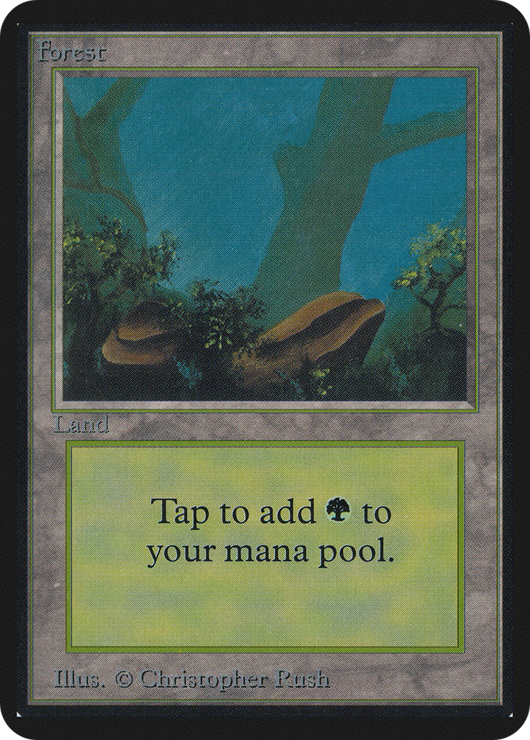 Forest (A) (LEA-) - Limited Edition Alpha