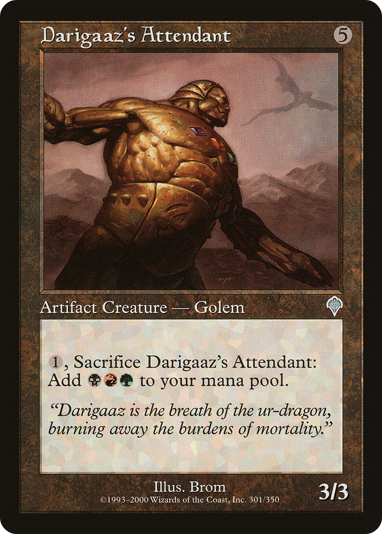 Darigaaz's Attendant (INV-301) - Invasion Foil