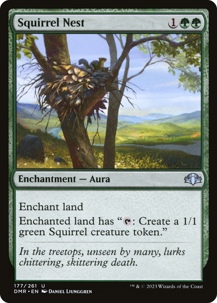 Squirrel Nest (DMR-177) - Dominaria Remastered Foil