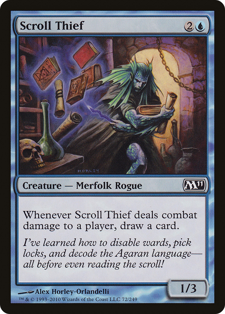 Scroll Thief (M11-072) - Magic 2011 Foil