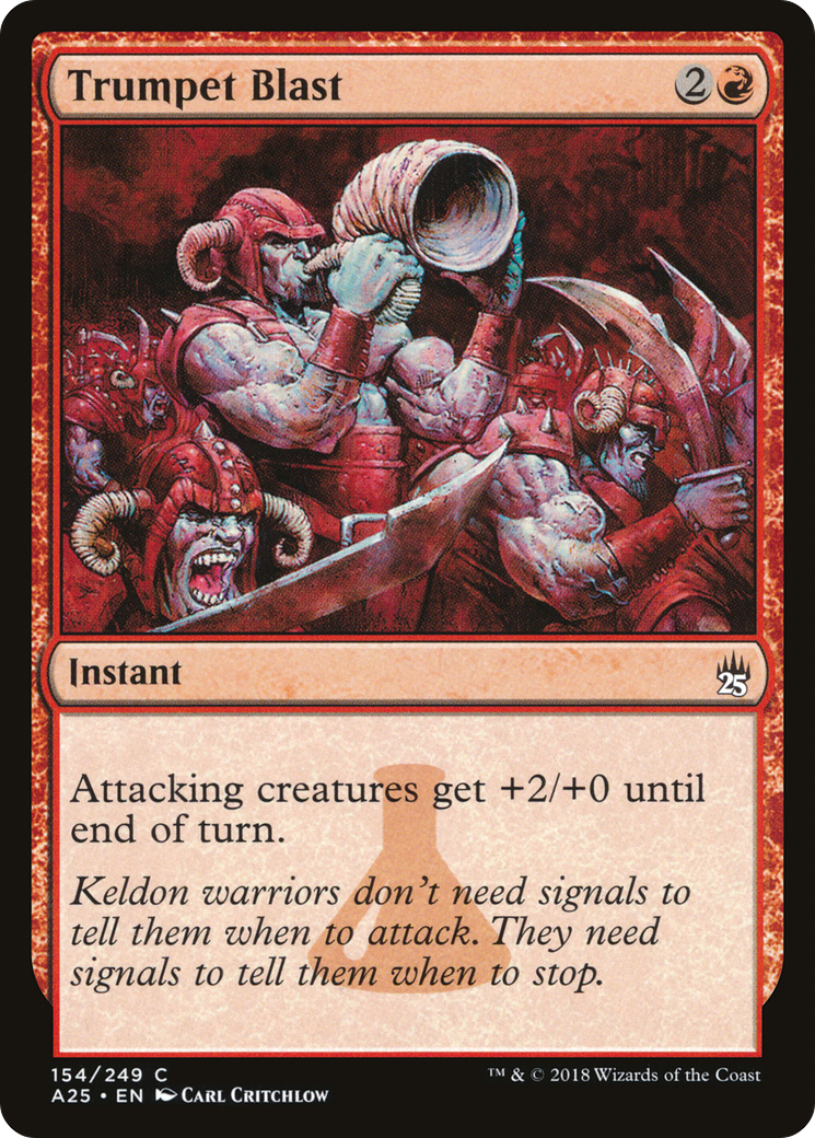 Trumpet Blast (A25-154) - Masters 25 Foil