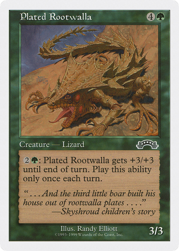 Plated Rootwalla (BRB-) - Battle Royale Box Set