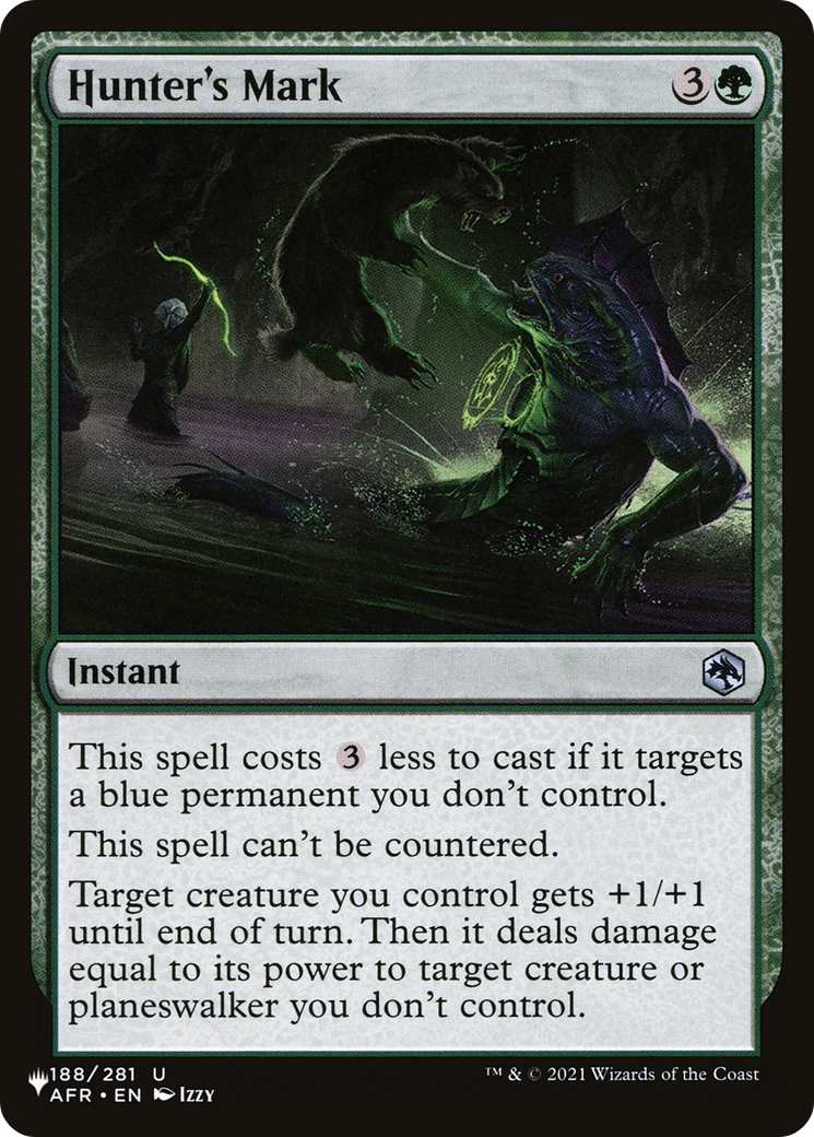 Hunter's Mark (LIST-188/281) - The List