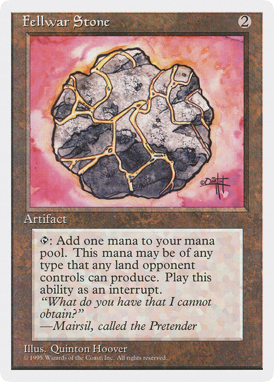 Fellwar Stone (4ED-337) - Fourth Edition