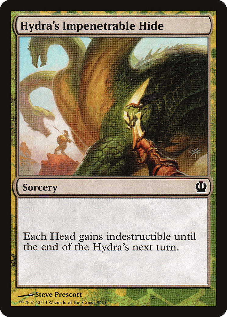 Hydra's Impenetrable Hide (HERO-) - Face the Hydra