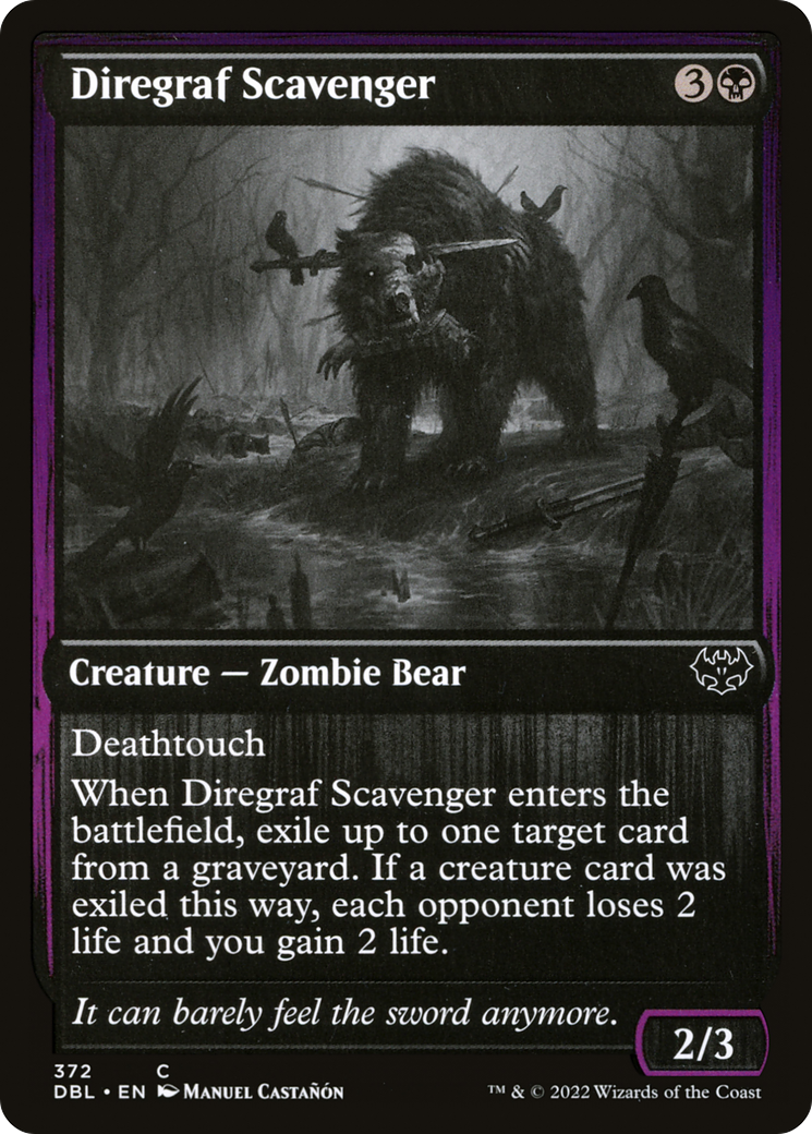 Diregraf Scavenger (DBL-372) - Innistrad: Double Feature Foil