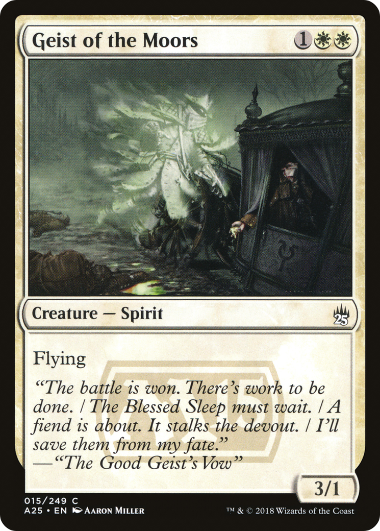 Geist of the Moors (A25-015) - Masters 25 Foil