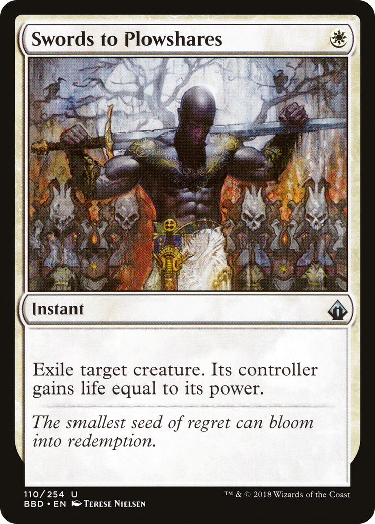 Swords to Plowshares (BBD-110) - Battlebond