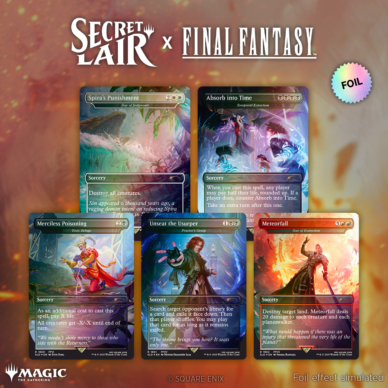 MTG: Secret Lair x Final Fantasy