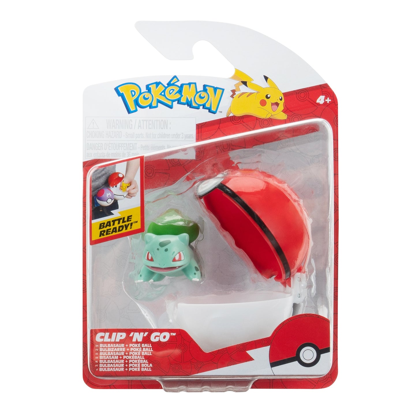 Pokémon: Clip n Go + Poké Ball (Official Merchandise)