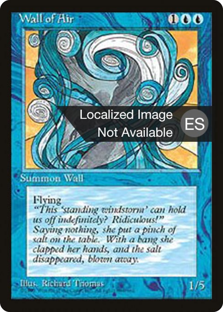 Wall of Air (4BB-) - Fourth Edition Foreign Black Border