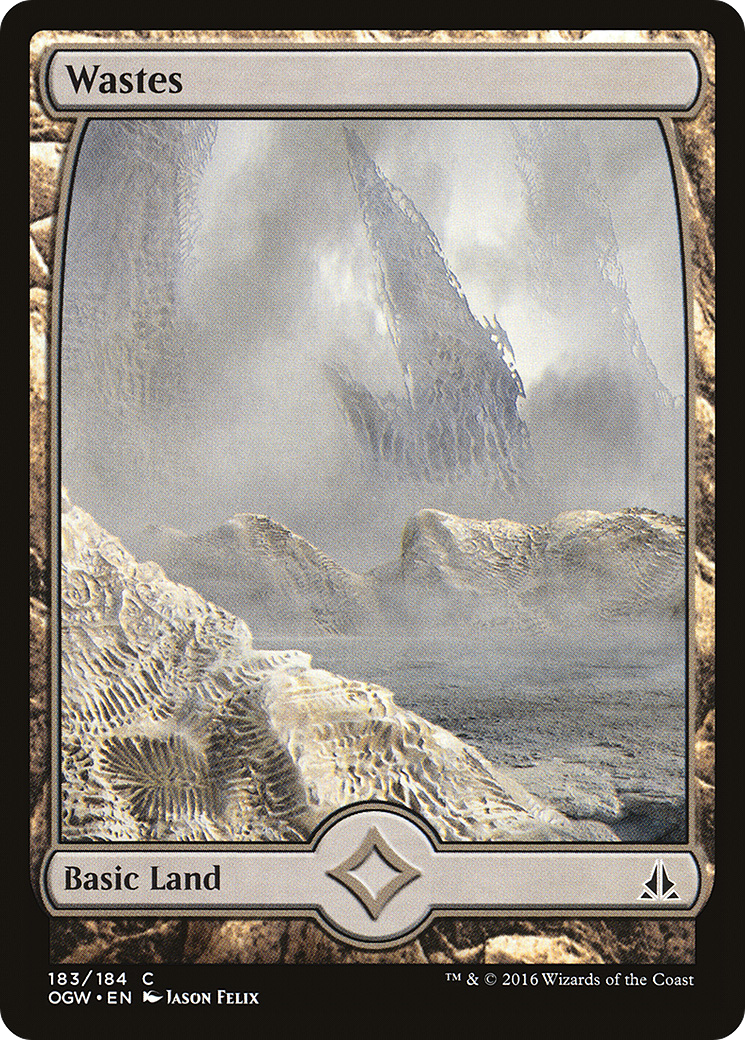 Wastes (183) - Full Art (OGW-183) - Oath of the Gatewatch