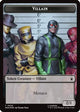 Villain // Robot Villain Double-Sided Token (025//026) (Surge Foil) (MSH-025/026) - Marvel Super Heroes Foil