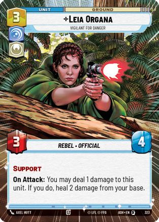 Leia Organa - Vigilant for Danger (Hyperspace) (323) - Ashes of the Empire