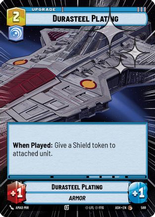Durasteel Plating (Hyperspace Foil) (588) - Ashes of the Empire Foil