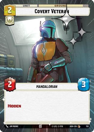 Covert Veteran (Hyperspace Foil) (751) - Ashes of the Empire Foil